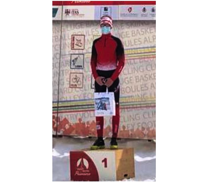 Gabriele Matli campione italiano di sci nordico anche a tecnica libera dopo la classica