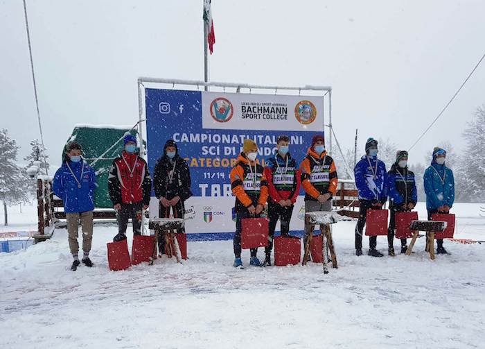 Secondo gradino del podio per Gabriele Matli nella staffetta che assegnava il titolo tricolore