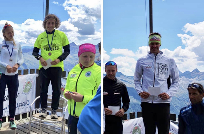 Marcello Ugazio e Iris Baretto si impongono nel primo Vertical Monte Moro