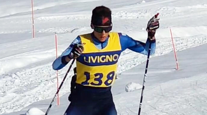 Mauro Balmetti si è allenato in Norvegia con la nazionale giovanile di sci nordico