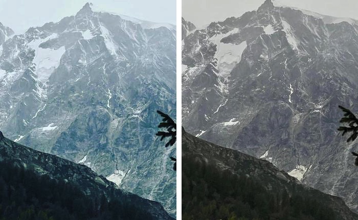 Sul Rosa la prima spolverata di neve 