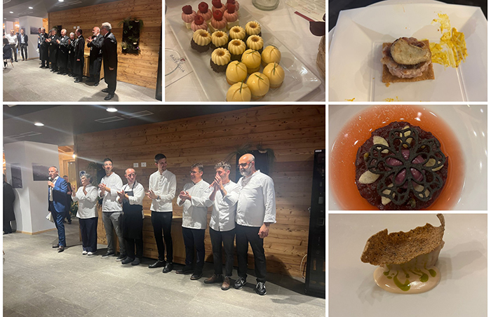 Enogastronomia e solidarietà con "Chef in quota". Foto
