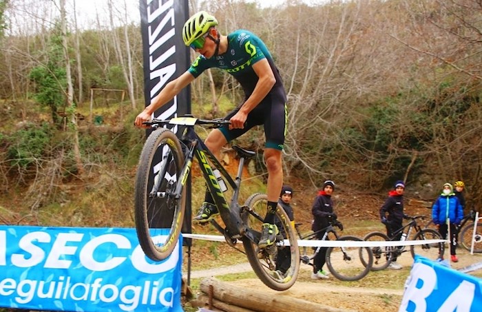 Marco Betteo con la Nazionale azzurra di mtb corre in Germania