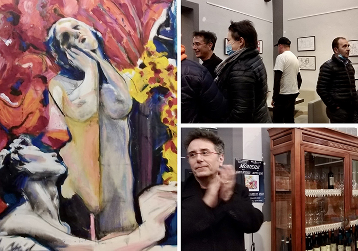 Inaugurata "Monere": la nuova mostra di Wide Art Vco. Video