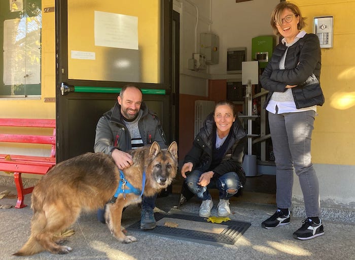 Brovello Carpugnino: tutti pazzi per Zuma, il cane adottato dal paese