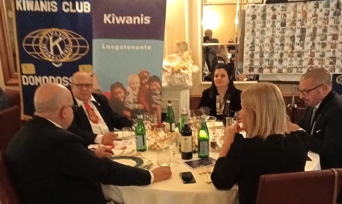Tanti ospiti per la tradizionale “Festa degli  auguri” del Kiwanis domese