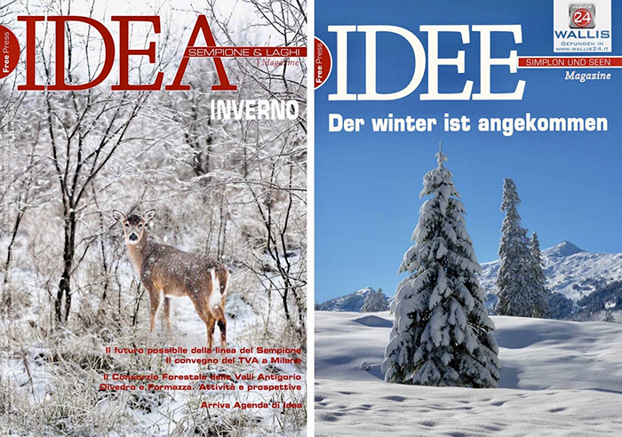 Il numero invernale di IDEA in distribuzione gratuita ai Mercatini di Natale