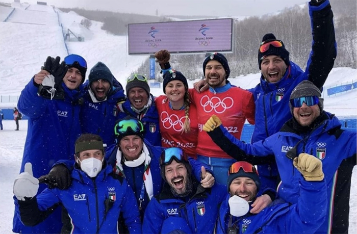  Anche l'anzaschino Claudio Consagra dietro l'argento olimpico di Moioli e Visintin