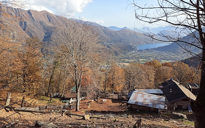 Con Gianpaolo Fabbri in gita sui monti di Ornavasso. Foto