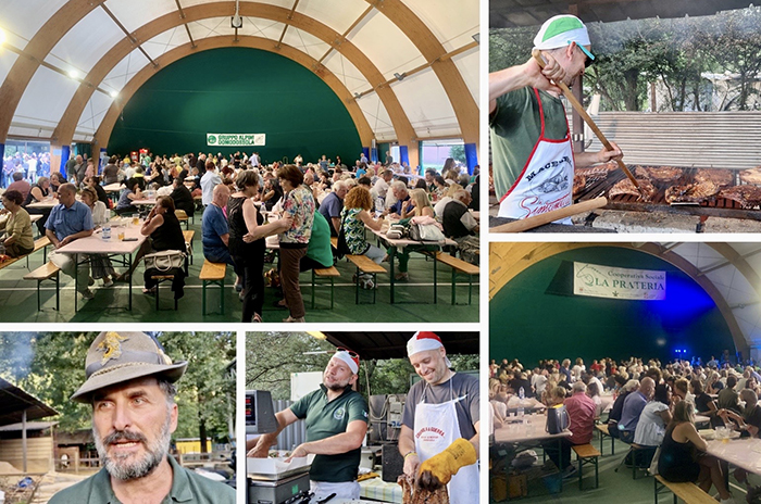 Alpini in festa: grigliate e danze alla Prateria 