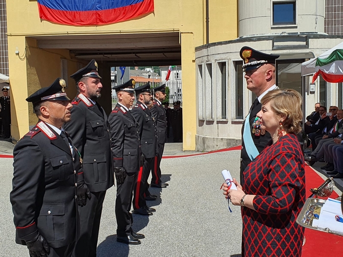 Alla festa dell'Arma gli encomi ai militari (foto)
