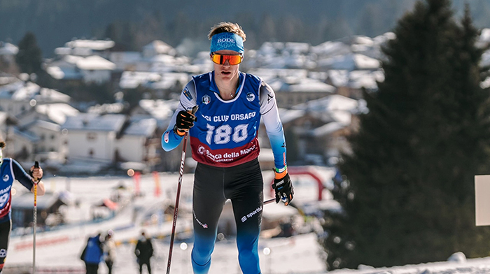 Gabriele Matli nella nazionale Alpi Centrali di sci nordico