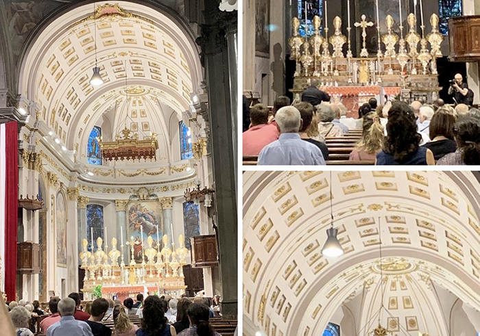 Festa per il restauro dell'abside della Collegiata e per i Santi Patroni a Domodossola 