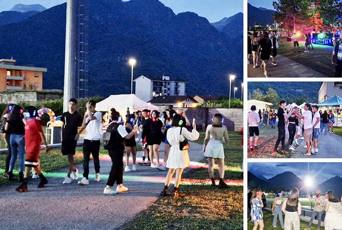 Un successo il “Silent Party” della 1^ Festa della Juventus Domo. Foto e video