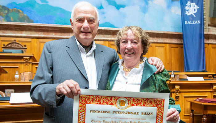 Il Premio Balzan 2021 alla coppia di archeologi Giorgio Buccellati e Marilyn Kelly-Buccellati