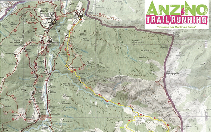 Anzino: corsa non competitiva
