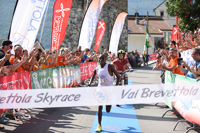  Il ruandese Jean Baptiste Simukeka vince la quinta edizione della Val Brevettola Skyrace