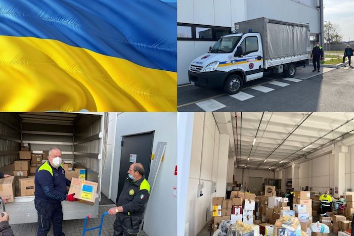 Dal VCO partito un primo carico di farmaci verso l'Ucraina