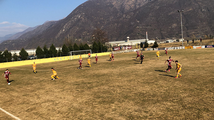 Finisce 1-1 il derby del campionato di promozione tra Piedimulera e Juve Domo