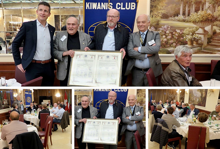 I kiwaniani dell'Oberwallis e domesi festeggiano il gemellaggio 