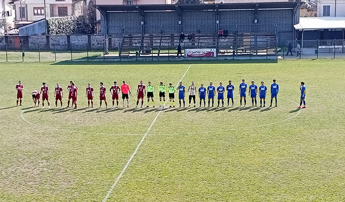 Il Santhià batte 1-0 la Juve Domo