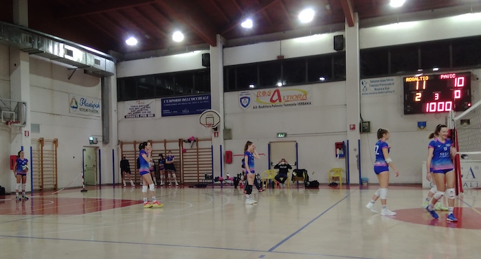 Volley: va a Rosaltiora il primo dei due match contro Pavic Romagnano 