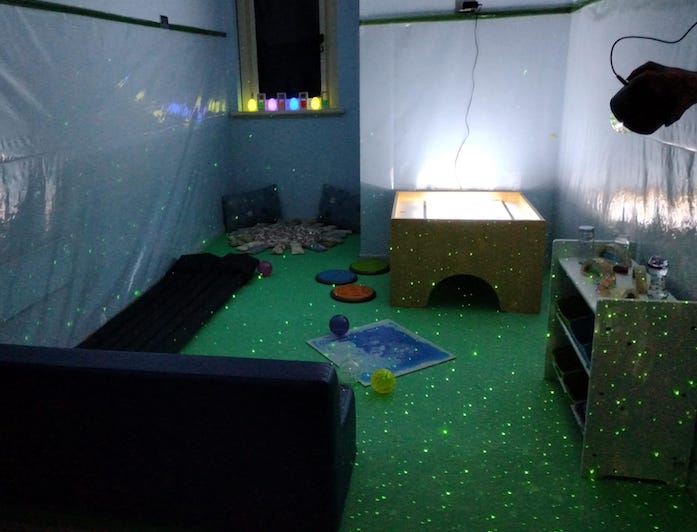 Alla materna di Bee inaugurata la stanza multisensoriale 
