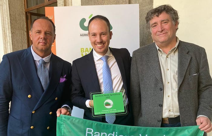 Alessandro Zacchera premiato a Roma tra i campioni dell'agricoltura 