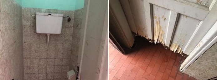 Al cimitero di Domo servizi igienici in pessimo stato 