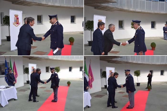 Consegnate le medaglie al merito ai poliziotti del Vco