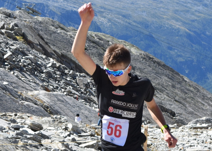 Cesare Peter Bettoli è campione regionale di vertical Fidal