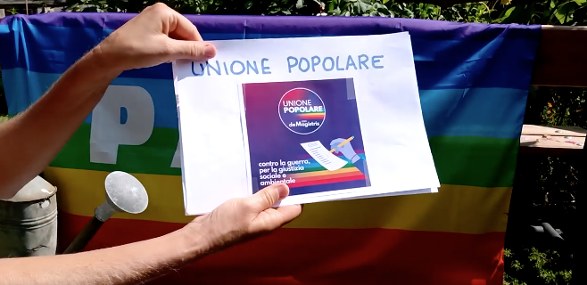 Unione Popolare verso le elezioni: l'ex ministro Paolo Ferrero ha presentato la lista a Domo 