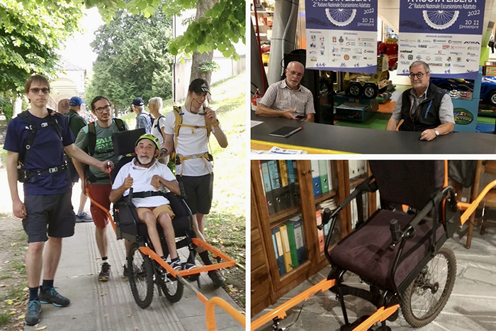 Ritorna “A ruota libera” il Raduno nazionale escursionismo adattato con il Seo Cai di Domo. Video