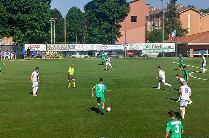 Un’Arona compatta cede solo nel secondo tempo. Col Gozzano finisce 3-0. Video
