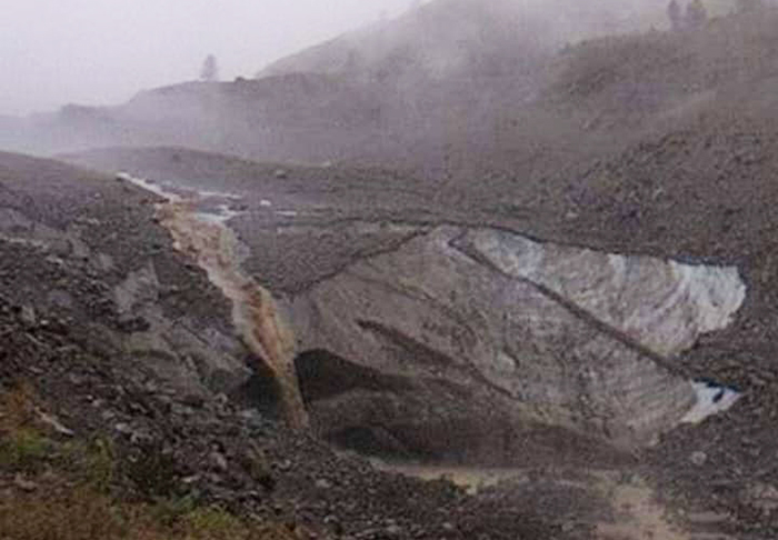 Il maltempo sgretola il ghiacciaio del Belvedere: preoccupazione in Anzasca