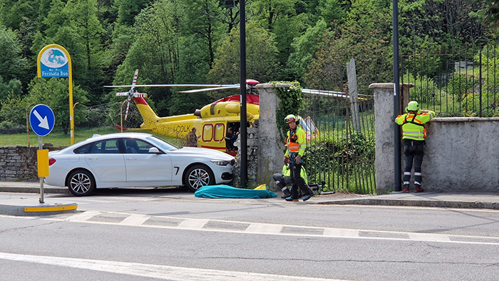 Incidente alle porte di Domo: è morto l'anziano coinvolto