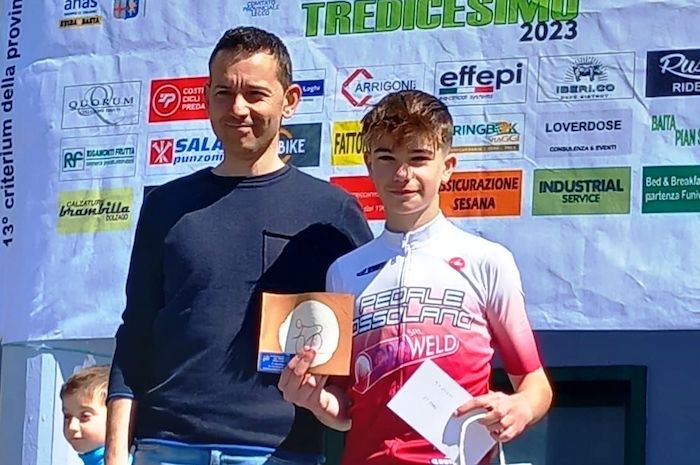 Sergio Globo del Pedale Ossolano ottavo a Olgiate Molgora