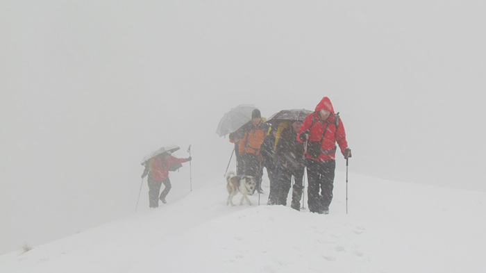 Il Pizzo Pernice e il monte Todano: in gita sulla neve con Gianpaolo Fabbri