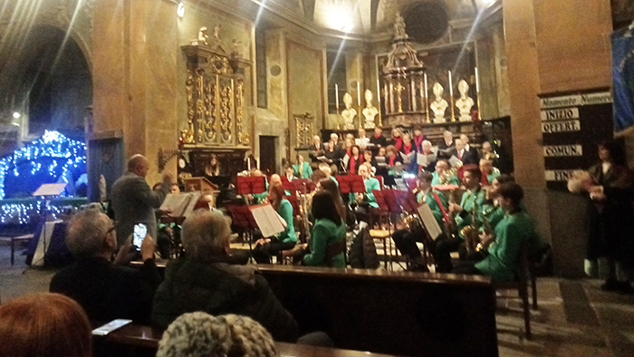 “Concerto di Natale” del Coro Polifonico e del Corpo Musicale Varzese