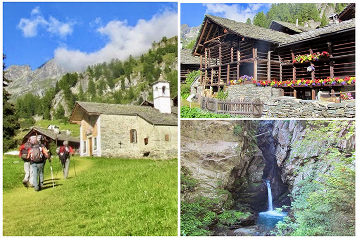 Con Gianpaolo Fabbri un'escursione in Valsesia, a Valle d'Otro