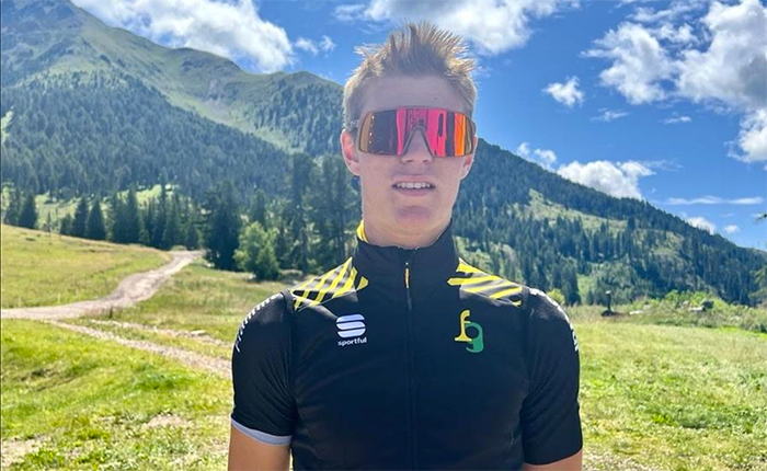 Il fondista Gabriele Matli sesto in Austria in Fesa Cup