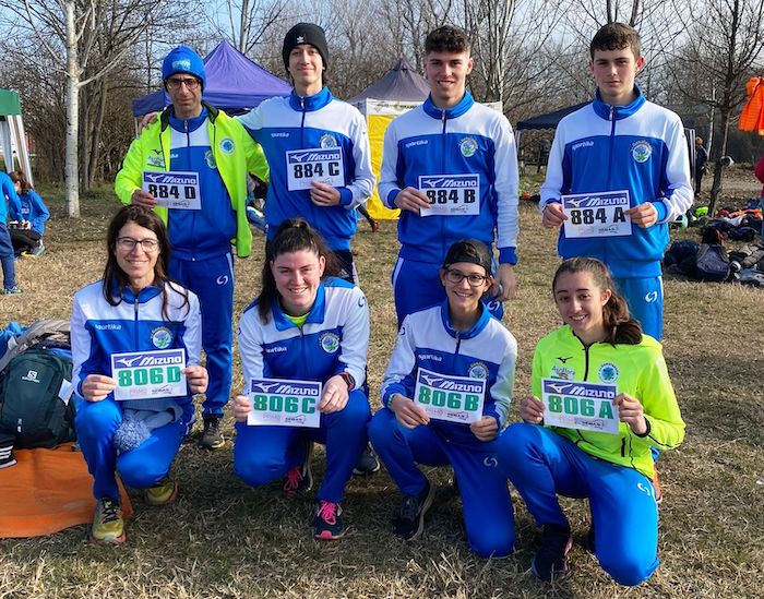 Quinta la squadra femminile del Genzianella ai regionali di cross a staffetta