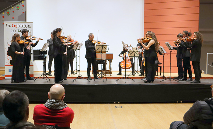 Le quattro stagioni di Vivaldi eseguite con successo all'Auditorium Floreanini 