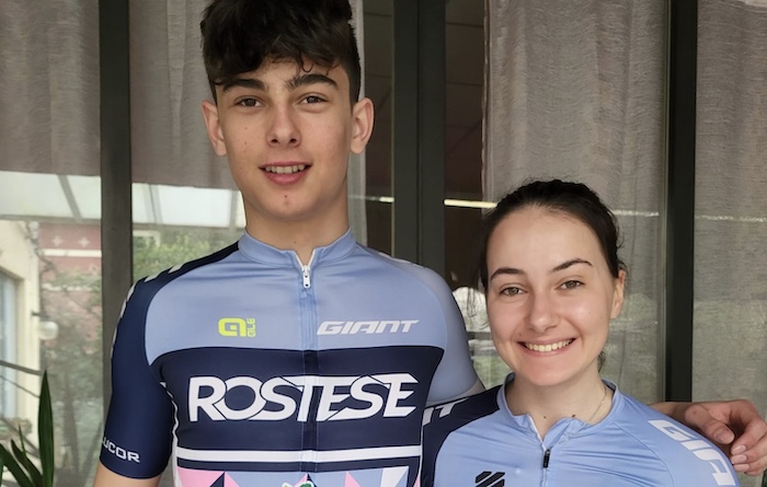 Parianotti e Milone alla Ciclistica Rostese, salto di qualità per i giovani biker 