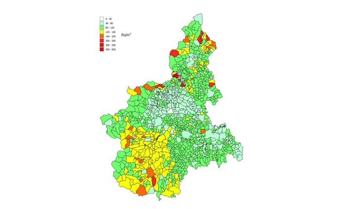 Radon, nella nuova mappa 7 comuni del VCO in area prioritaria 