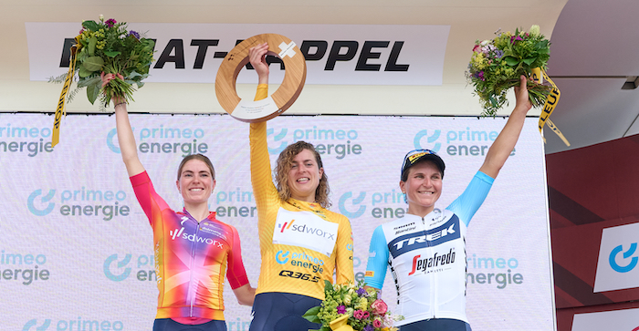 Elisa Longo Borghini terza al Tour de Suisse, Barale 32ma