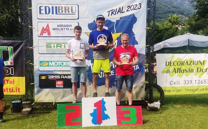 Cinque podi a Villar Pellice per gli atleti del Motoclub Domo 70 