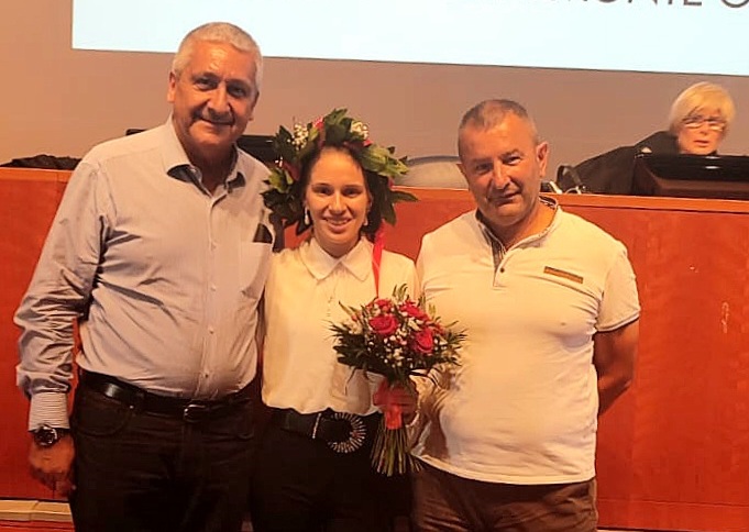 Sonia Faraglia da 110: laurea con tesi su Vco Trasporti e Navigazione Lago d’Orta 