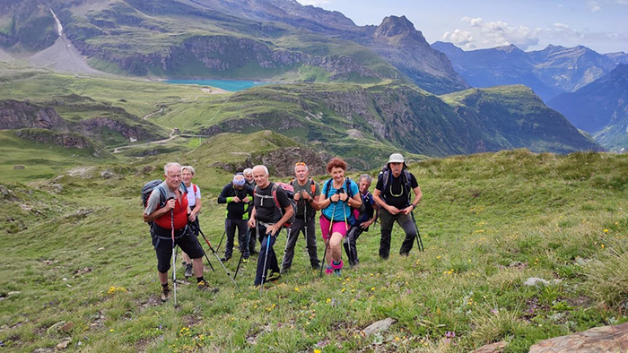 In gita al Lago di Brunni insieme a Gianpaolo Fabbri ed i suoi amici. Foto