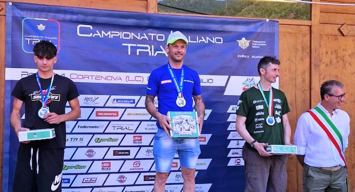Paolo Brandani e Gabriele Vietti Violi del Motoclub Domo 70 vincono a Cortenova